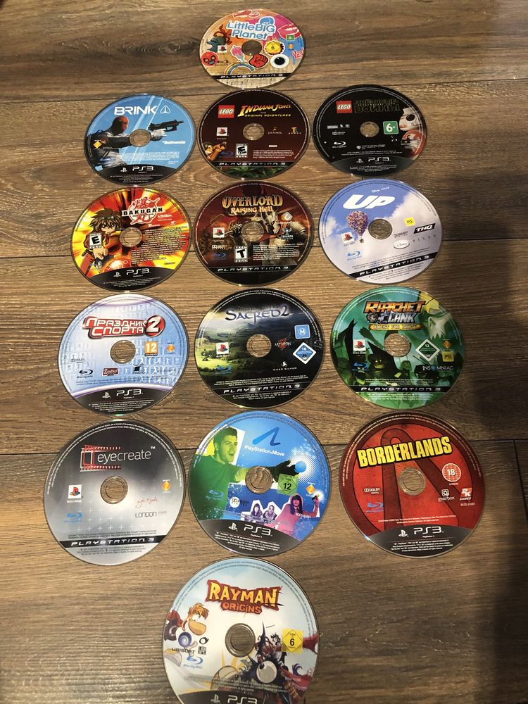 Игровые диски Sony PlayStation 3 PS3