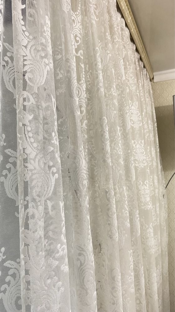 Тюли красивые пышные
