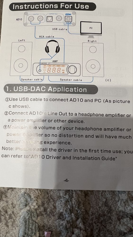 Цап  AIMPIRE AD-10 usb-DAC