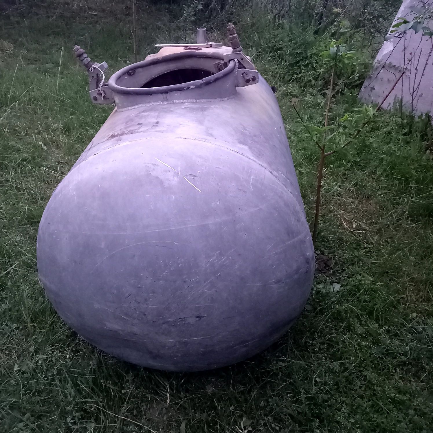 Альюминоаая бочка