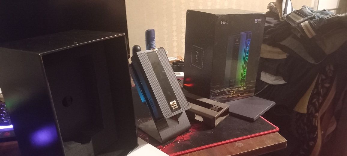 Цап усилитель для наушников fiio q7