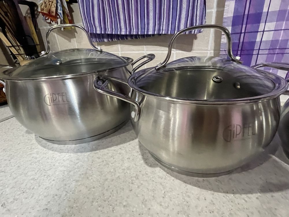 Продам кастрюли и чайник немецкого бренда Gipfel