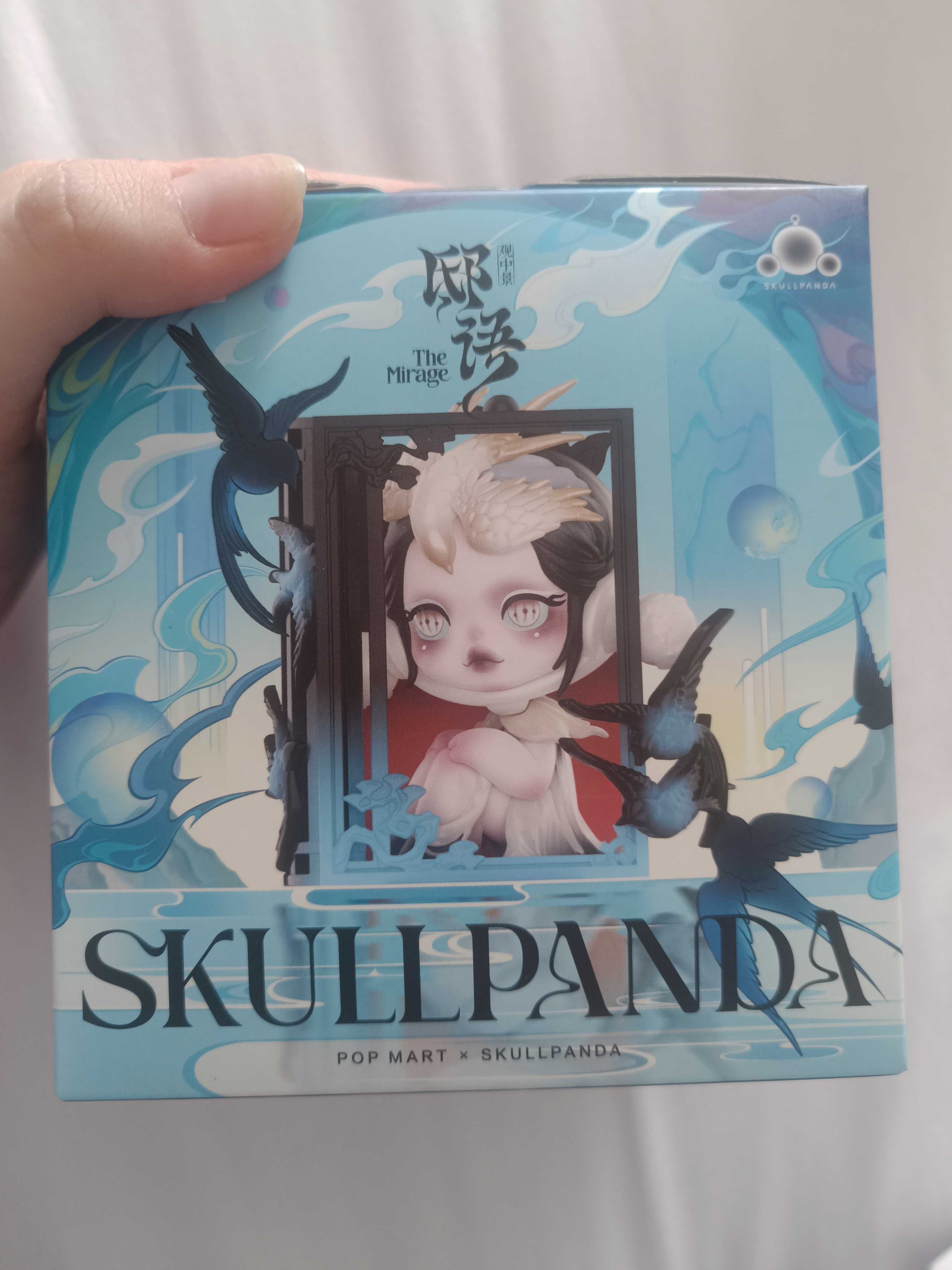 Skull panda mirage, скул панда, pop mart, поп март оригинал