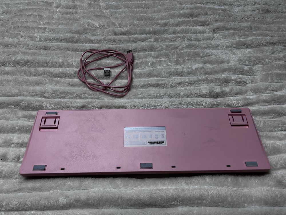 Клавиатура Rapoo V500PRO Wireless розовый