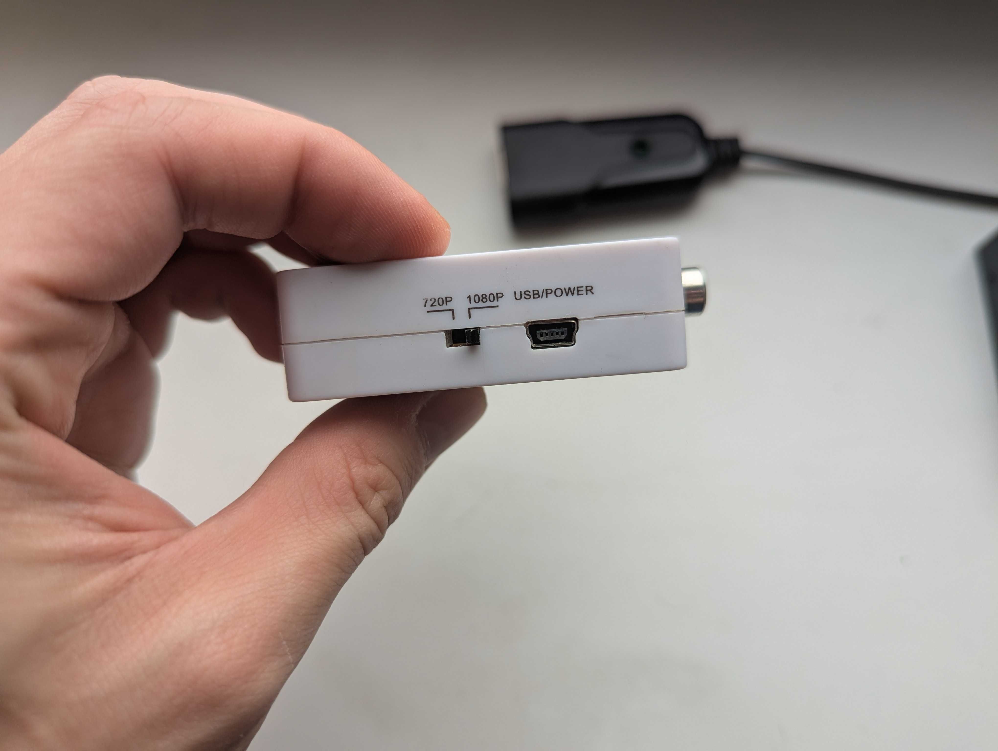 Конвертер AV на HDMI (апскейлер)