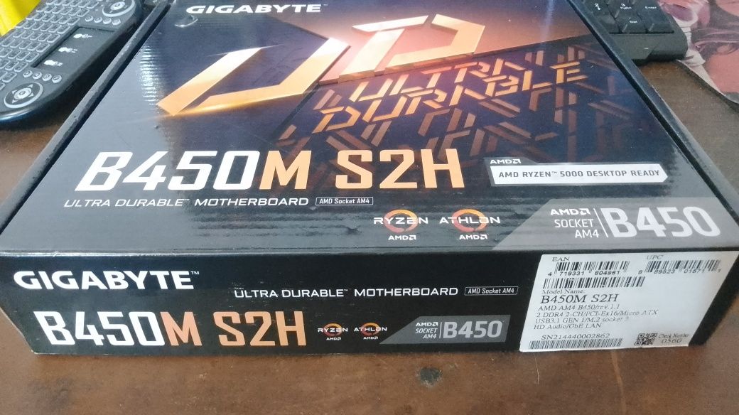 Продам  комплект Ryzen 5600x +32Gb RAM +Материнка B450s2h