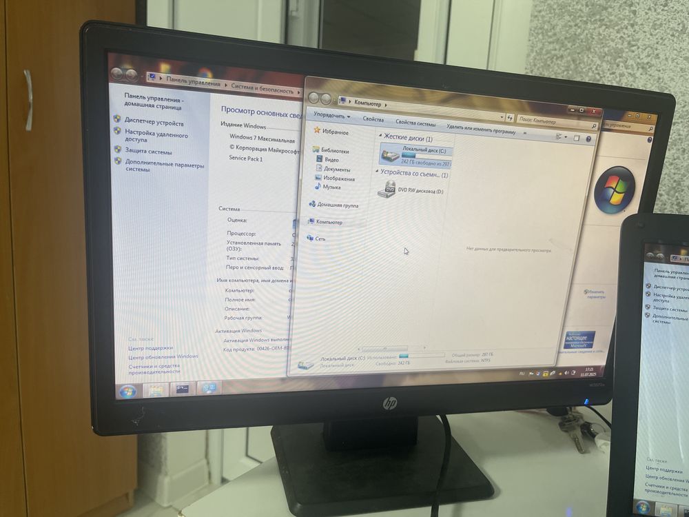 Монитор hp w2072a