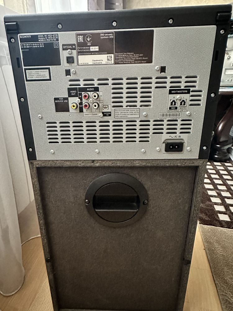 Саундбар Sony MHC-GT3D