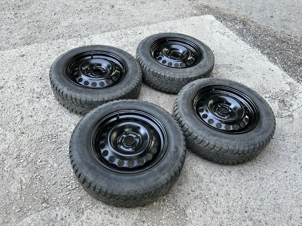 Диски R15 4x100 с зимней резиной Pirelli