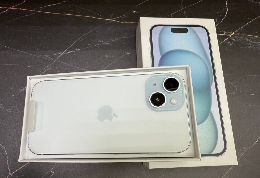 Apple Iphone 15 100% Акб на гарантии состоение нового
