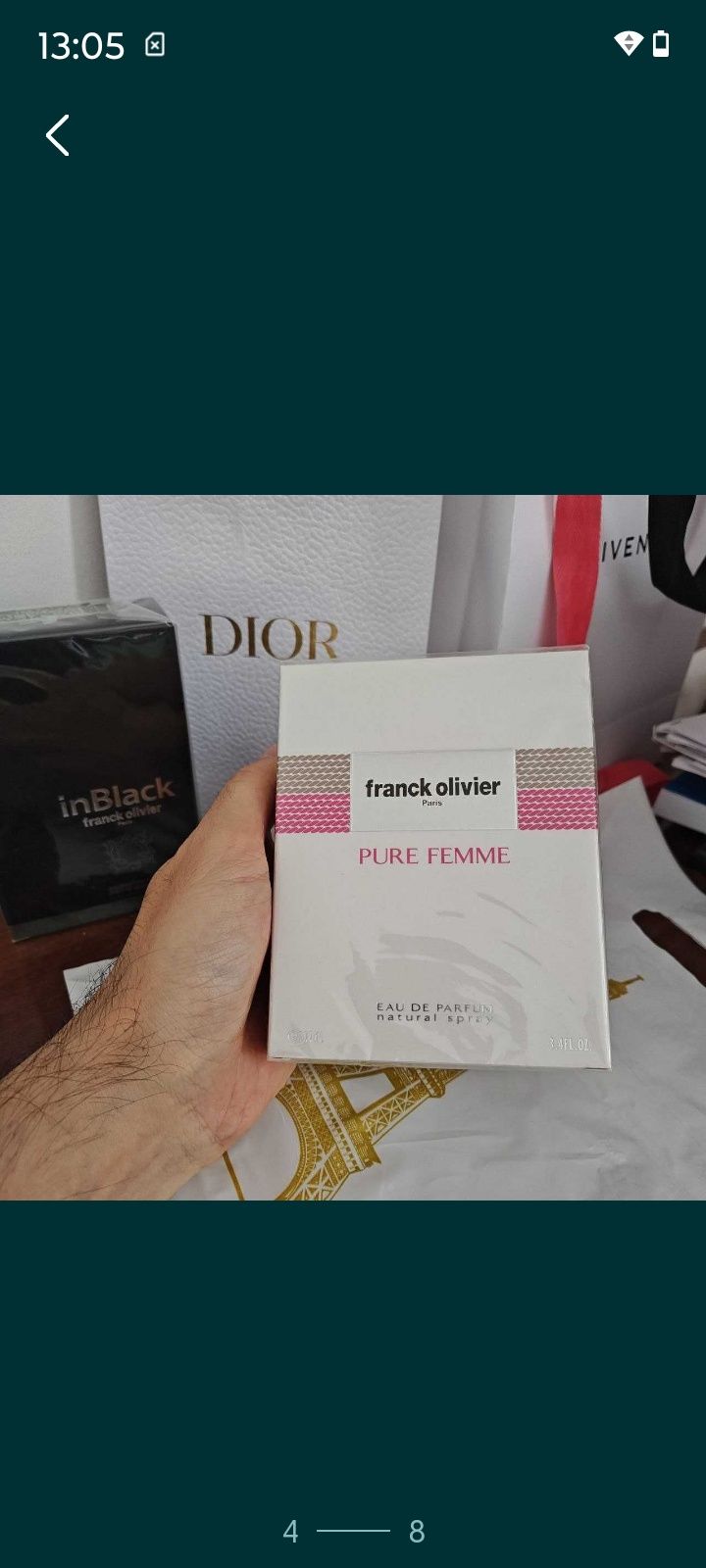 Новый женский парфюм Franck Oliver Pure Addiction 100m можно наподарок