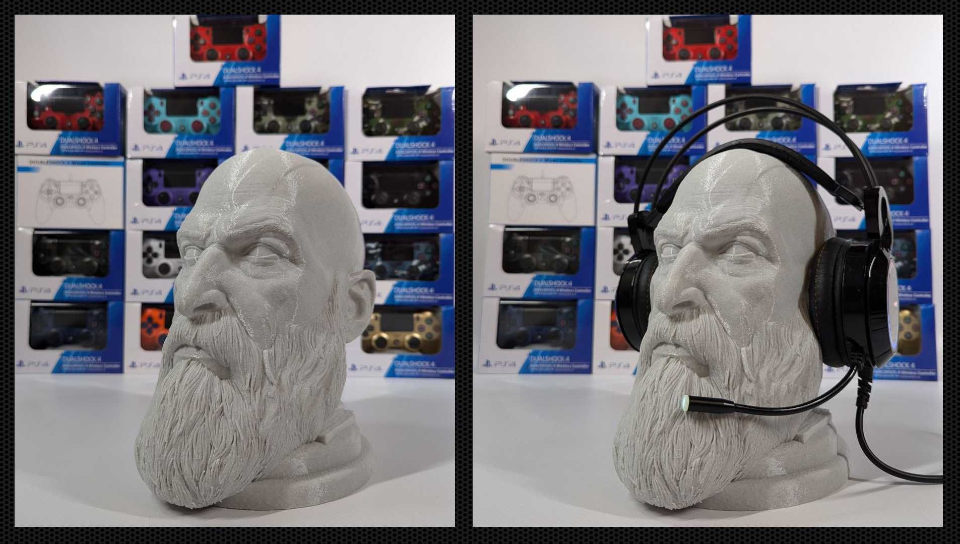 Декоративные головы игровых персонажей