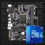 Комплект H410M + Core i5‑10400F (LGA1200)