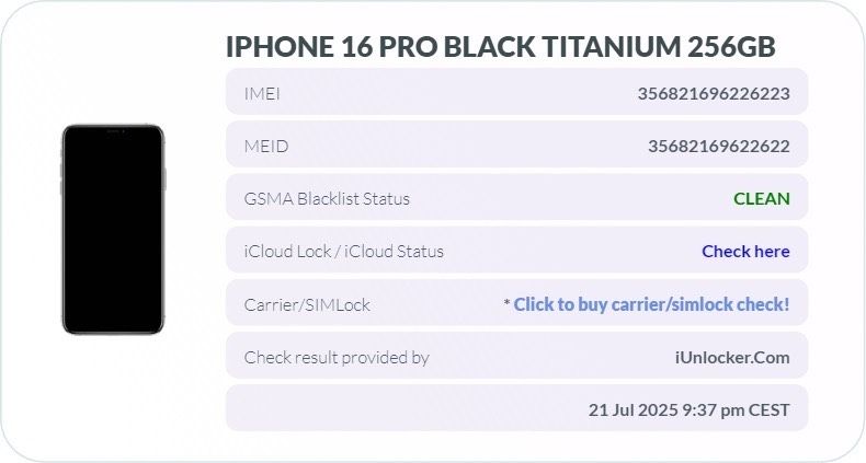iPhone 16 Pro | 256 ГБ | 99% АКБ