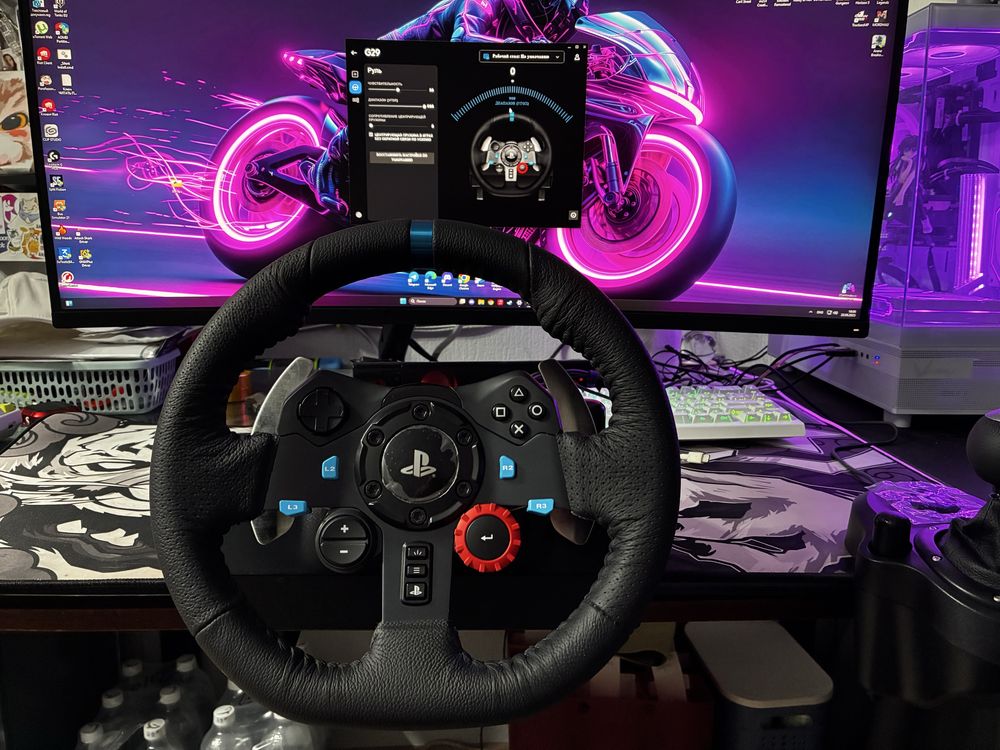 Продаю игровой руль Logitech G29 с Шифтером