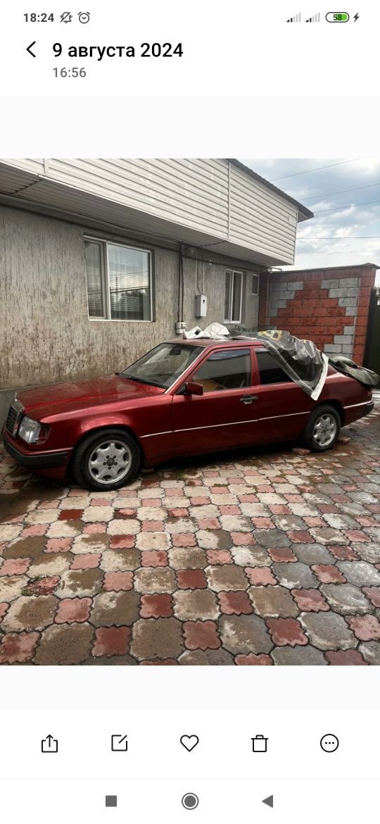 Мерседес 124 е 200