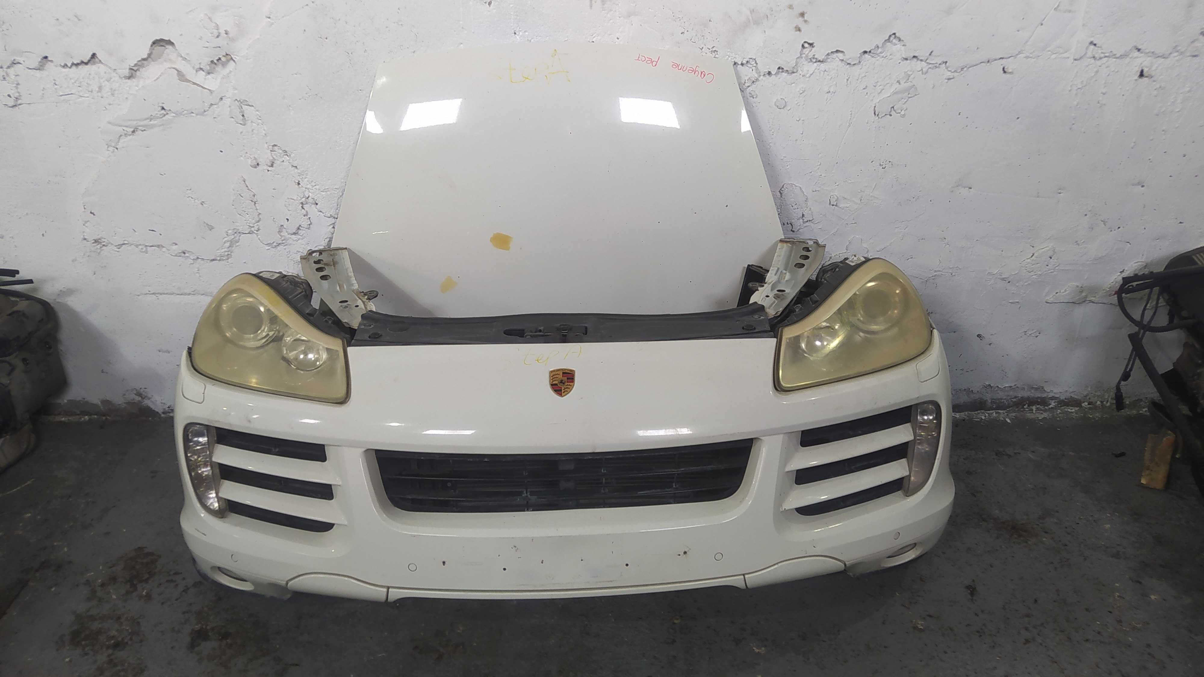 Ноускат морда капот Porsche Cayenne 957 рестайлинг Порш Каен 07-10г