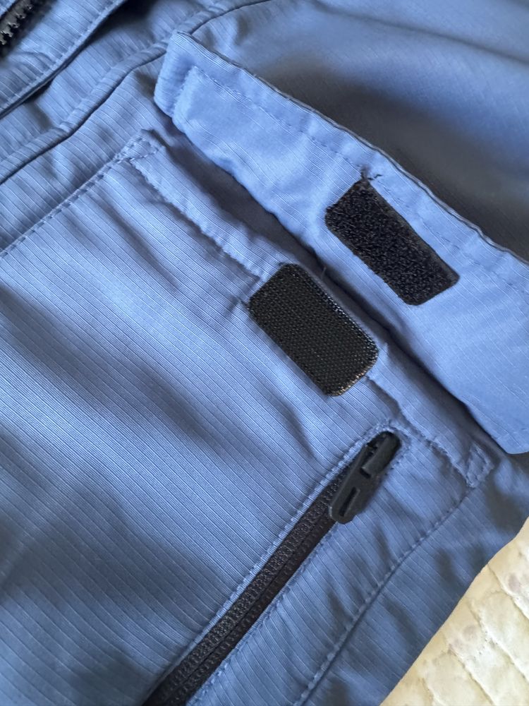 Куртка синяя ZARA 110см