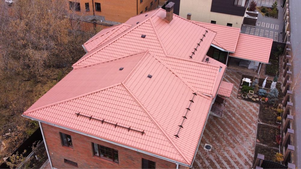 Металлочерепица, профлист, лист плоский.