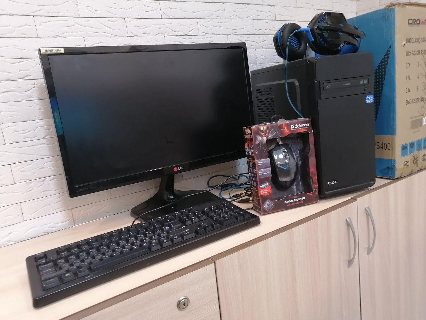 Компьютер комплект, игровой, с играми, Балыкши