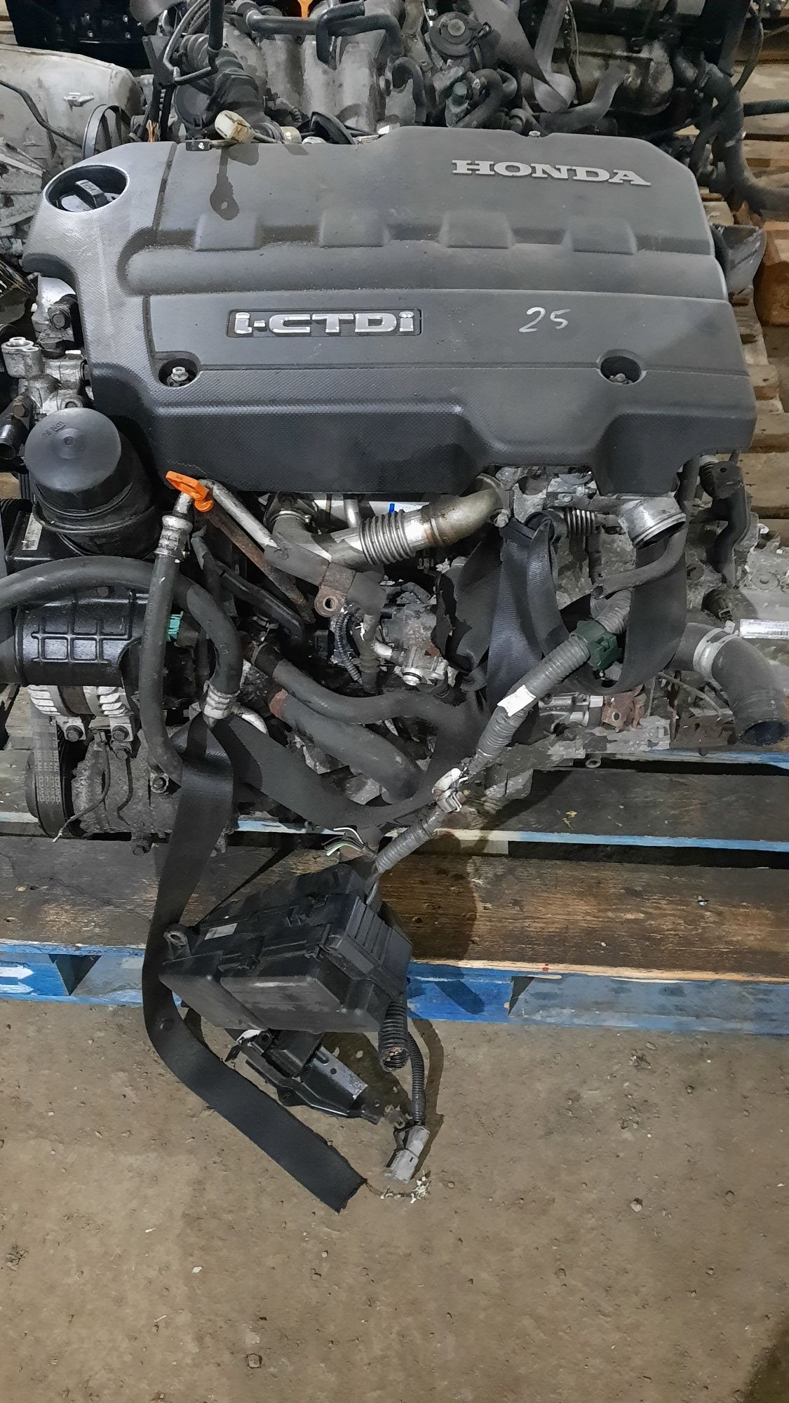 Двигатель в сборе Honda i-ctdi 2,2 + мкпп