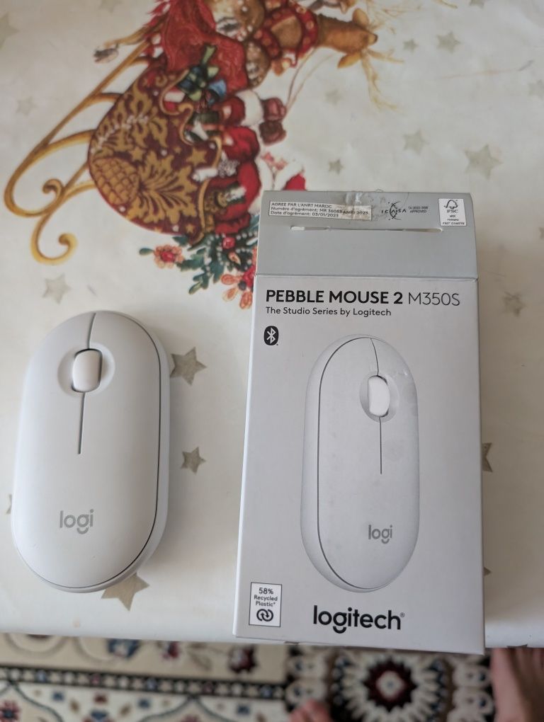 Мышь Logitech Pebble 2 M350S белый