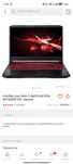 Ноутбук Acer Nitro 5 AN515-43 R18U NH.Q6ZER.00C черный б/у