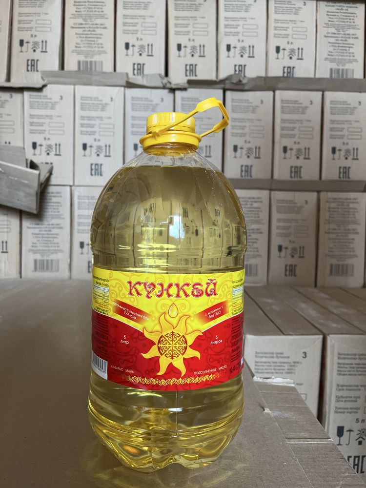 Подсолнечное масло «Кункей» 5л