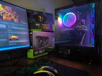 Игровой Компьютер с Монитором 24 Полный Комплект i5-10400 RTX2060 6Gb