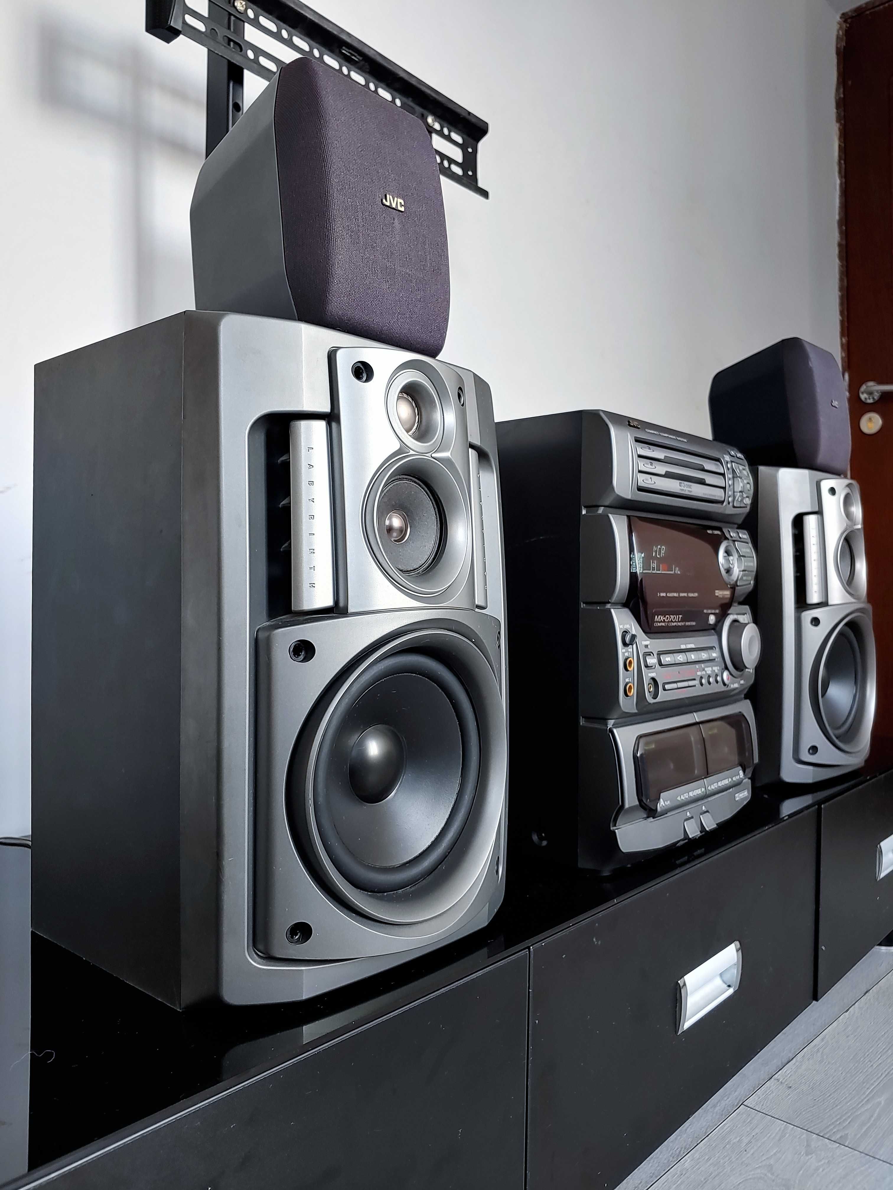 Продам мощный японский музыкальный центр JVC, колонка, караоке