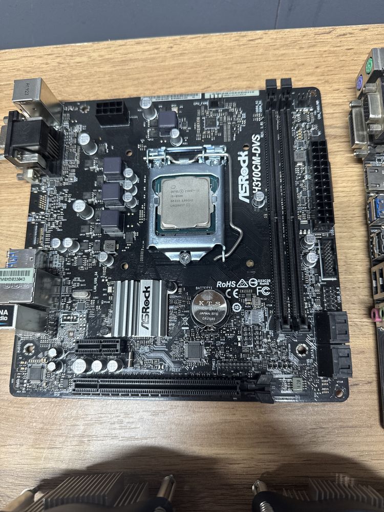 Процессоры и платы Core i7 8700, core i5 8400, core i5 7400
