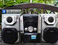 Panasonic 230W.музыкальный центр Bluetooth АДАПТЕР.АУКС.