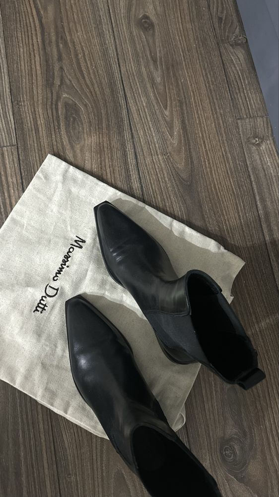 Кожаные ботинки Massimo Dutti 38 размер