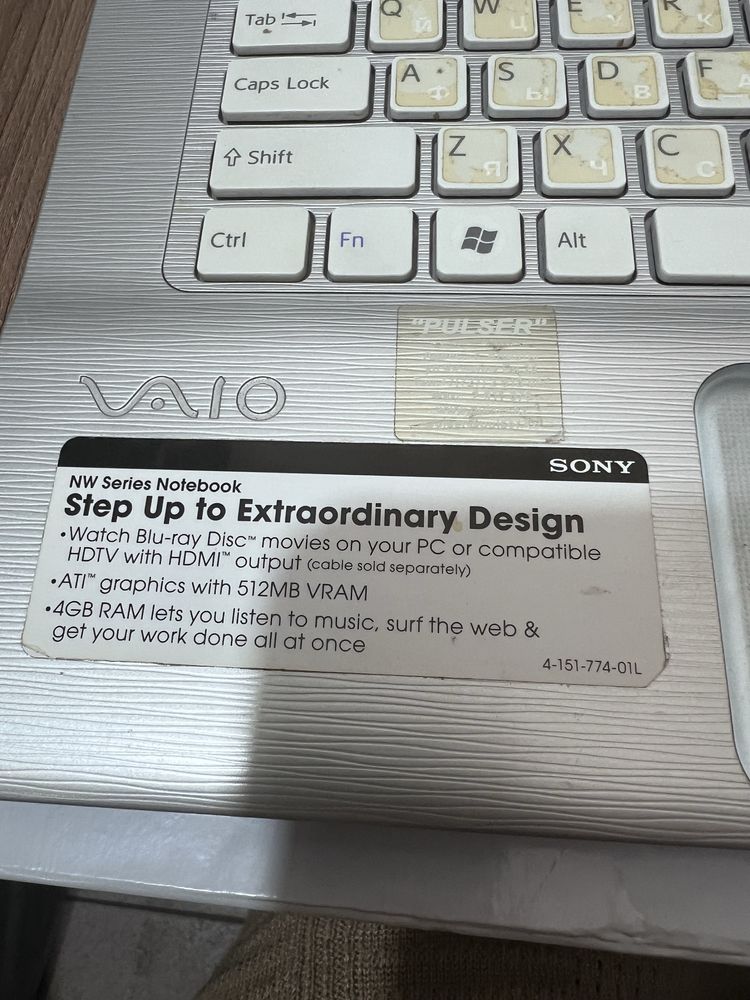 Ноутбук sony vaio pcg7171l