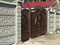 Покраска ворот и металлических конструкций