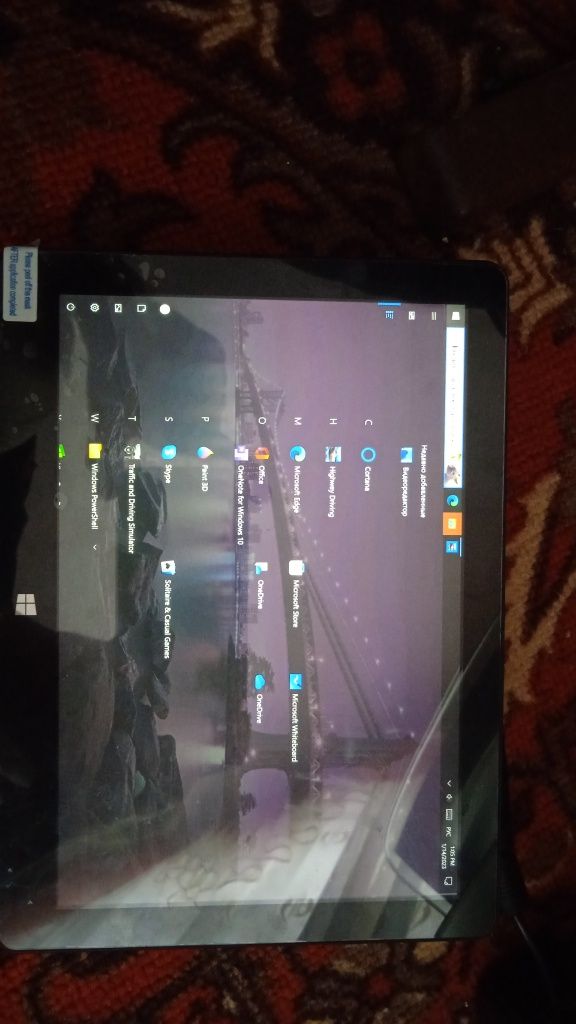 Обменяю мото технику на  ПК windows 10 сенсорный