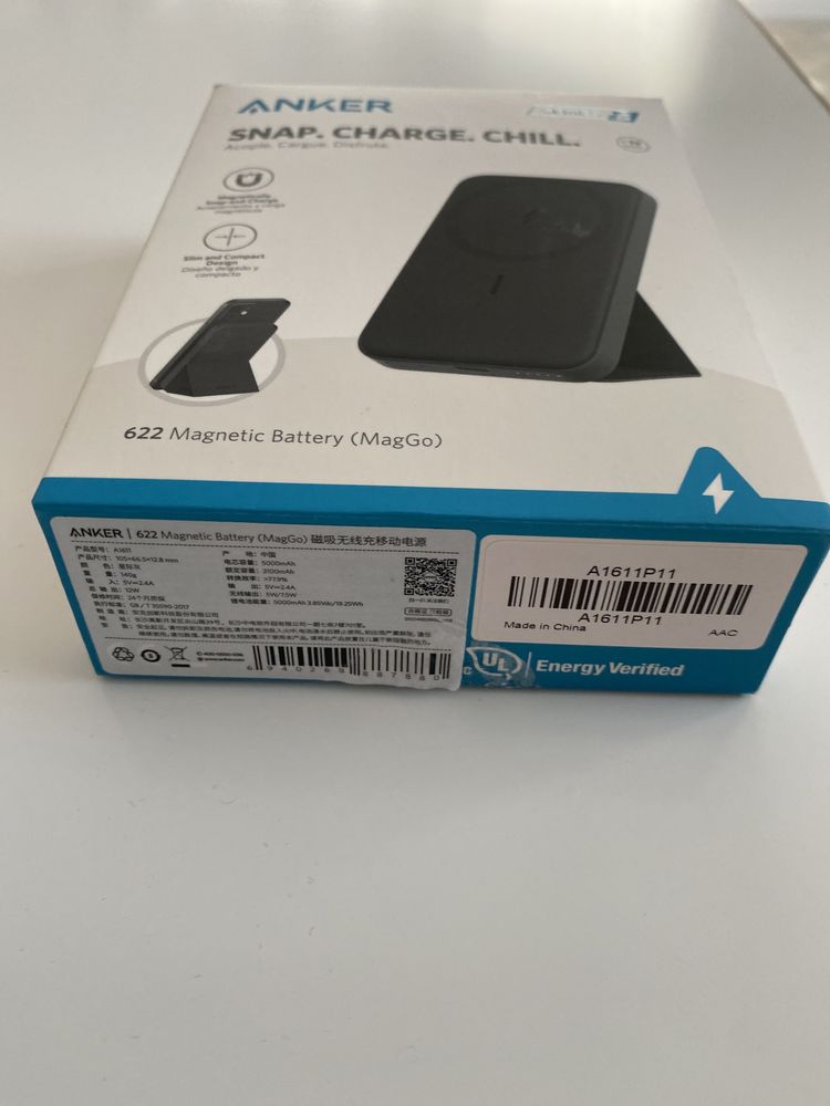 Продам новый внешний аккумулятор Anker 622