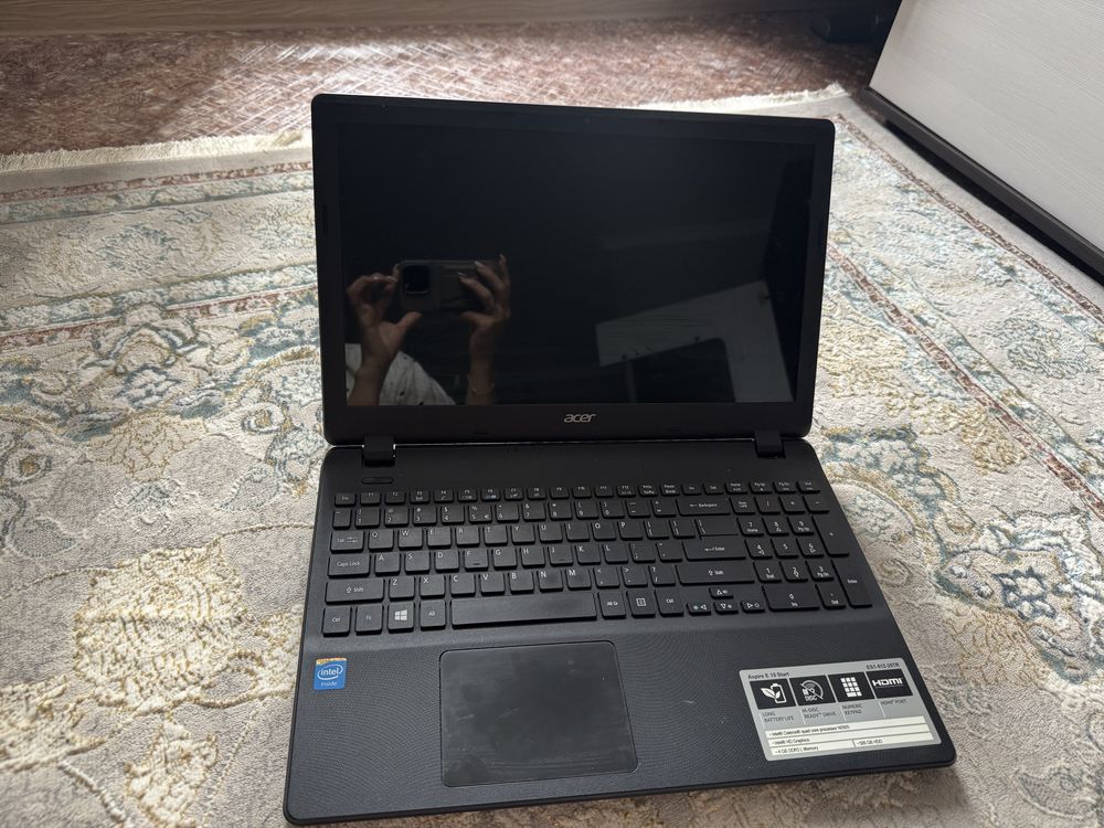 Ноутбук acer черный