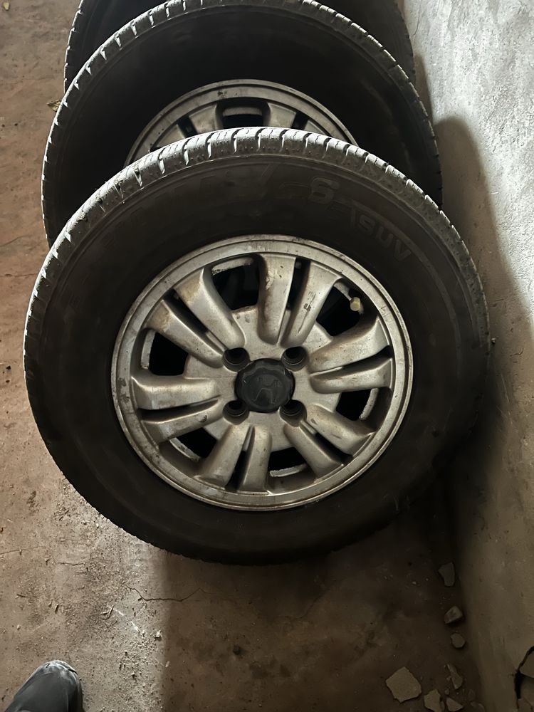 CRV диски с резиной