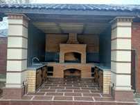 Печной комплекс барбекью