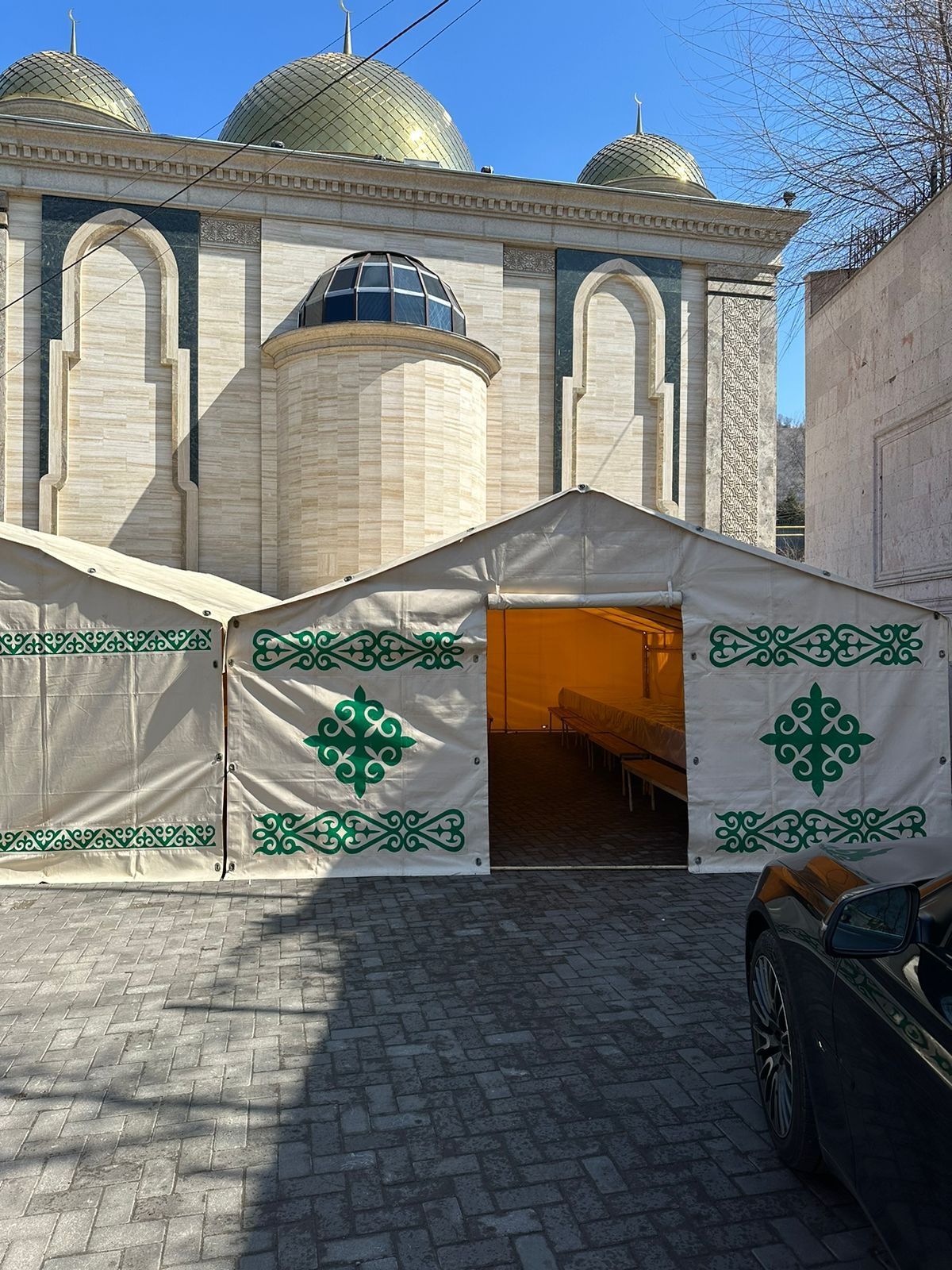 Аренда палатки, шатров, посуд, казан ошак, оформление
