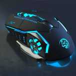 Беспроводная Bluetooth мышка с RGB-подсветкой | Игровая и офисная,