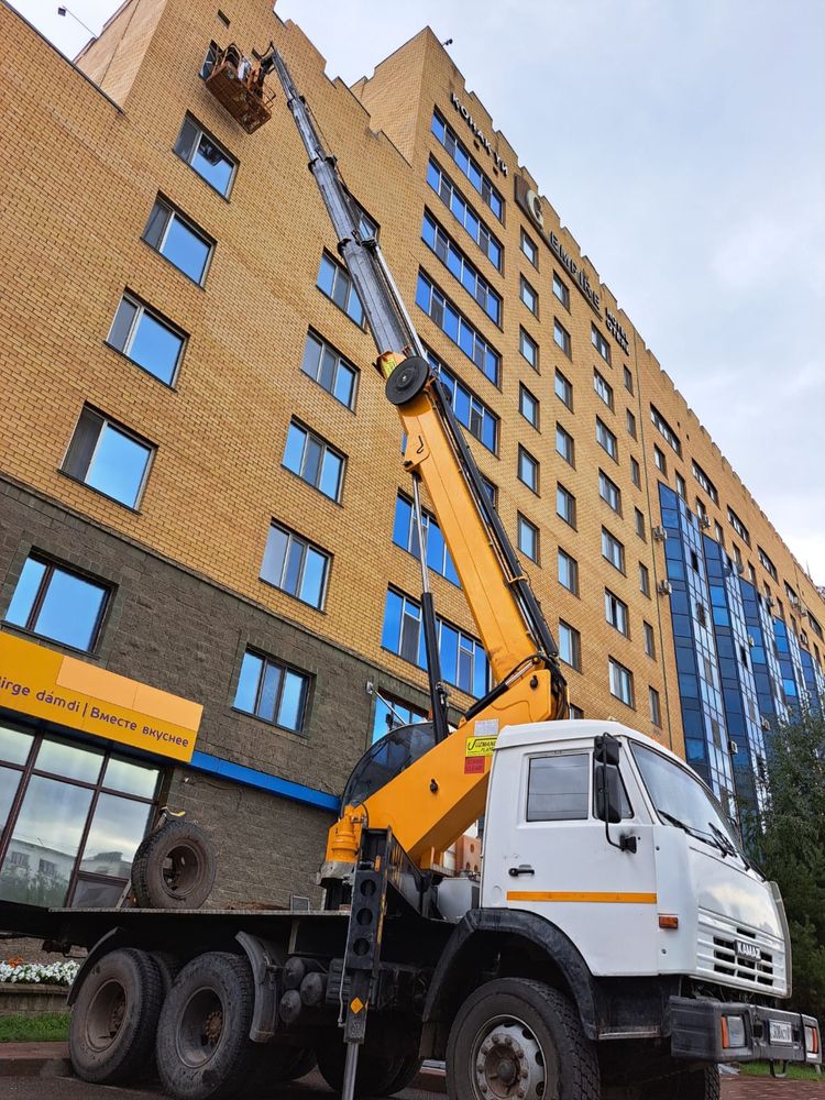 Услуги автовышек Аренда АГП кобра вездеход автогидроподъемник вышка