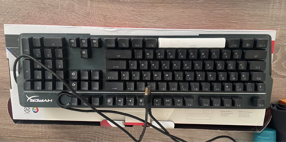 Клавиятура HYPERX ALLOY MKW100