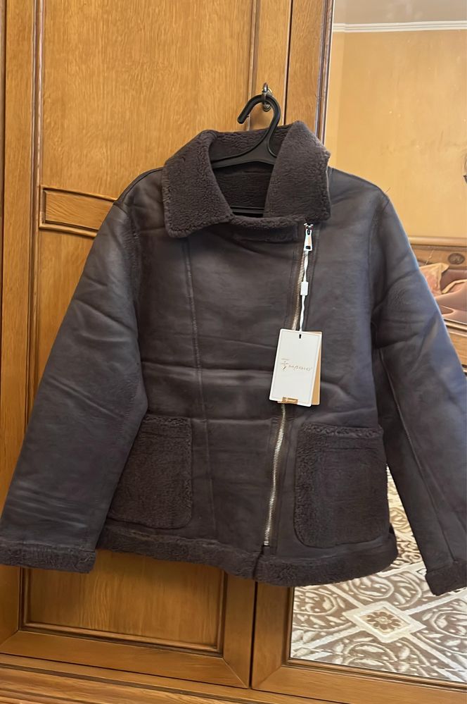 Дубленки zara модель
