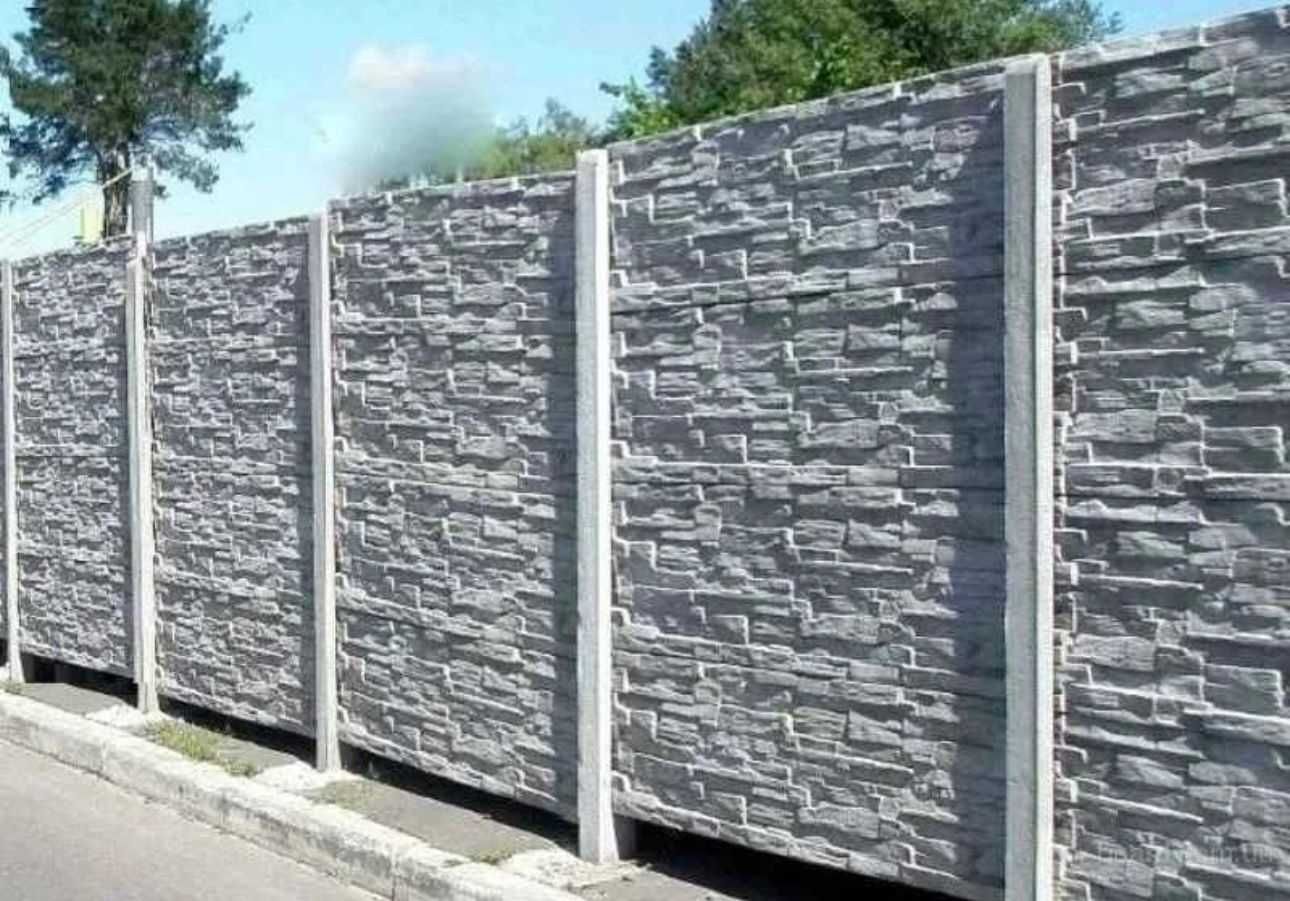 Еврозабор с Установкой Забор Шлакоблок Калитка Ограда Ворота Профлист