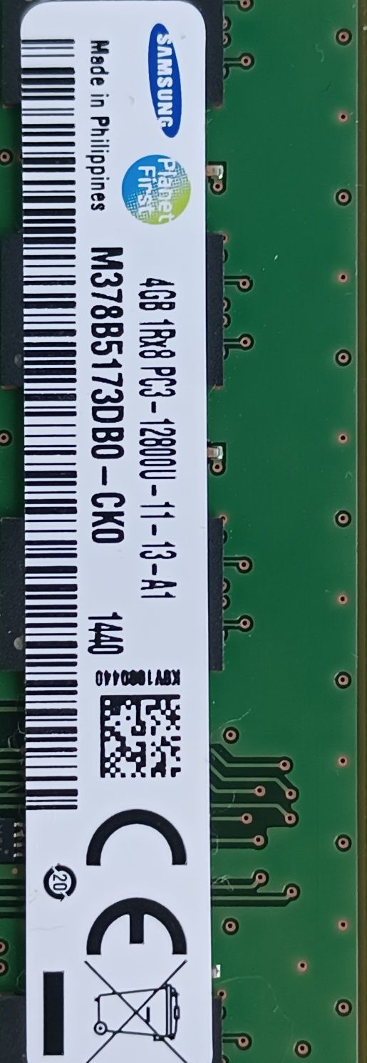 Оперативная память DDR3 4GB 1600Mhz