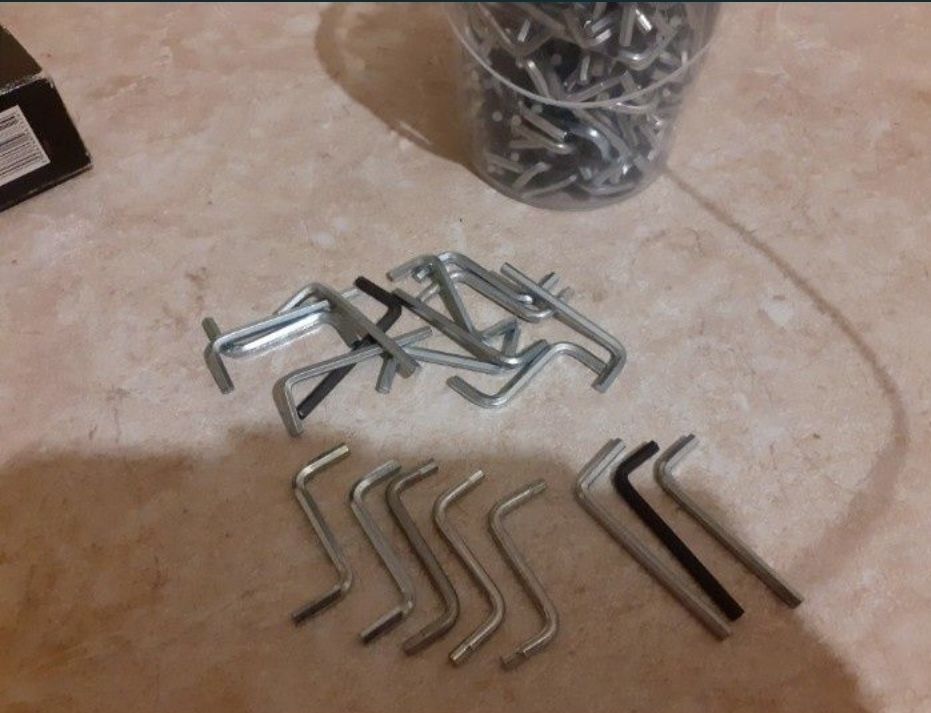 шестигранники для стяжки.