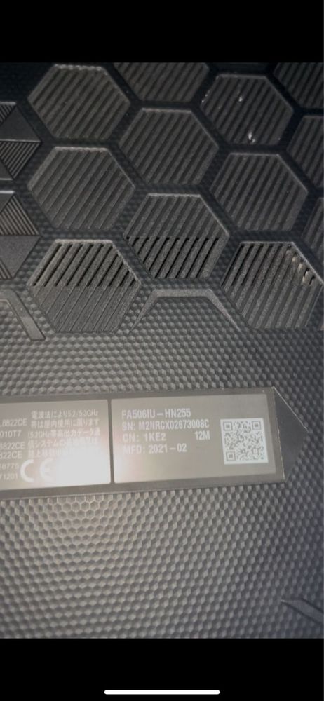 Продам ноутбук Asus tuf gaming a15