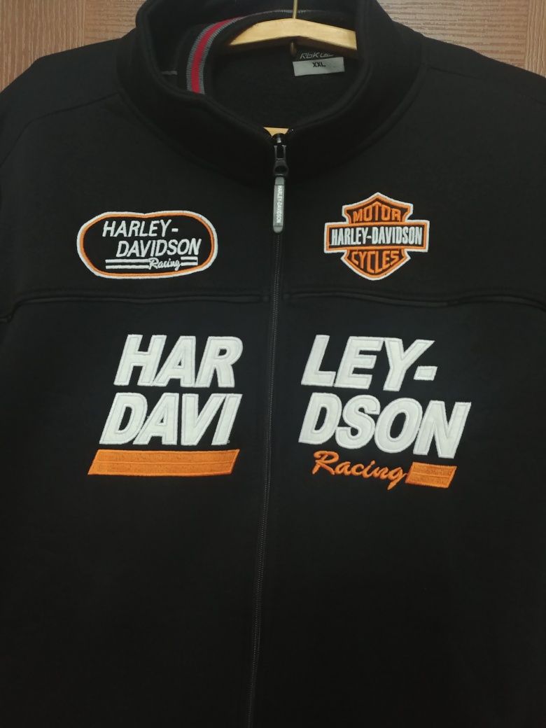 Продаю мужскую флисовую кофту Harley Davidson